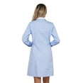 thumbnail image 4 of TiaoBug Women's Nurse Dress Cosplay Uniform Lab Coat Doctor Medical Outerwear Blue Peaked Lapel M, 4 of 7