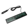 thumbnail image 5 of FYBTO LED Matrix Panel Remote Control Programmable Scrolling LED Sign for Store Car Bar Hotel Z741G Green-090404, 5 of 5