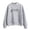 Grey, variant on CAIVO Women Autumn Winter Crew Neck Letter Prints Long Sleeve Pullover Sweatshirt Relaxed Fit Fall Tops