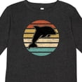 thumbnail image 4 of Inktastic Dolphin Cute Beach and Vacation Boys or Girls Long Sleeve Toddler T-Shirt, 4 of 5