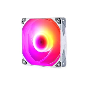 Phanteks M25-140 D-RGB fan, High-Airflow radiator performance, PWM control up to 1800RPM, ARGB/DRGB lighting, Daisy-Chain cable, White