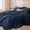 Navy-Full, variant on Full Black Bed-in-a-Bag 7-Piece Soft All-Season Bedding Set