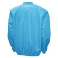 thumbnail image 3 of Men's Franchise Club Carolina Blue North Carolina Tar Heels Big Logo Windshell V-Neck Pullover Jacket, 3 of 3