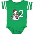 thumbnail image 3 of Inktastic 2nd Birthday Snowman Boys or Girls Baby Bodysuit, 3 of 5