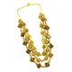 thumbnail image 3 of EeaseMX Collar estilo bohemio retro para mujer, con cuentas de madera tejidas a mano y cáscara de coco, joyería de playa, colgante para damas y niñas (amarillo), 3 of 7