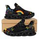 thumbnail image 1 of Zapatos planos ligeros para mujer con notas personalizadas y estampado del orgullo LGBT, zapatillas antideslizantes para caminar y correr., 1 of 6