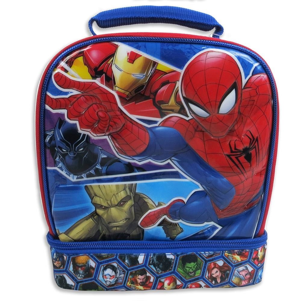 Marvel Avengers Dual Compartment Lunch Bag