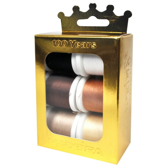 Madeira Anniversary Crown Box Cotona 30 Embroidery Thread