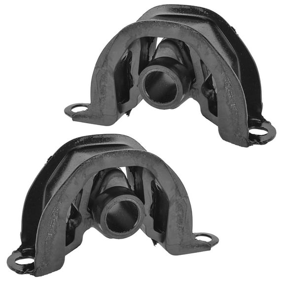 TRQ Engine Mount Front Pair Set for Acura Integra Honda Civic Del Sol CR-V CRV MTA35270