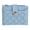 Light Blue, variant on Premium Faux Leather Quilt Quality Bi-Fold Wallet (Women)