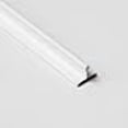 thumbnail image 3 of Sliding Door Bottom Track - Replacement Sliding Screen Door Track System - Easy Assembly Sliding Door Hardware & Replacement Tracks - Modern Flat White Vinyl Bottom Tracks - 96 in, 1 Pieces, 3 of 4