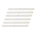 thumbnail image 1 of Cadenas De Cuentas Decorativas, Cadena De Collar De Colores Ajustable 6 Piezas DIY Disponible Resistente A La Oxidación Hermoso Acero Inoxidable Para Regalo Para Bolso ANGGREK  Ocean Broad Surfboard Fins, 1 of 8