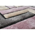thumbnail image 4 of MDA Home Mateos Shag Gray/Pink/Cream Polyester Area Rug - 7' X 7' Round, 4 of 4