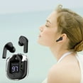 thumbnail image 3 of Go Air Sport+ Wireless Workout Earbuds Featuring C3 Clear Calling, Secure Earhook Sport Design, 32+ Hour Bluetooth Playtime, and 3 EQ Sound Settings - Black, 3 of 6