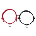thumbnail image 1 of Kcodviy Couple Bracelet Magnet A Womens Statement Jewelry Pair of Male Jewelry for Women Rings and Female Hand Jewelry Womens Jewelry Rings Gift Line Vows, 1 of 9