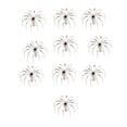 thumbnail image 2 of 10pcs Acero Inoxidable Calamar Plantilla Pulpo Simulación 4.5cm Sunnimix Gancho de pesca de calamar, 2 of 8