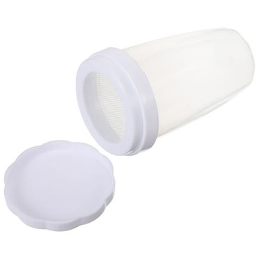 Sugar Shaker Duster Chocolate Shaker Reusable Powdered Sugar Shaker Duster with Lid