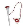 thumbnail image 3 of Accesorios de camiseta de golf Soporte de balón de golf estable Altura ajustable para el campo de conducir Práctica al aire libre Regalización de, 3 of 8