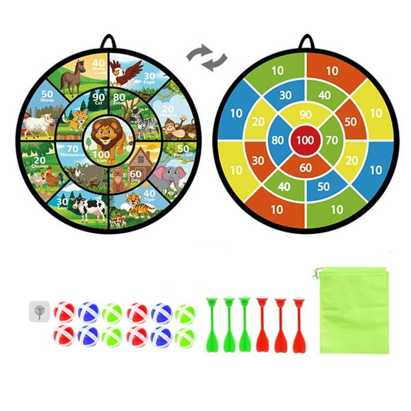 Dart Board for Kids, 29-Inch Diameter, Dart Board for Kids with Large Size Dartboard and High-Quality Soft Fabric, Safe Upgrade for Indoor Outdoor Fun Sports Party
