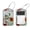 multicolored 2, variant on PhooArto 2 PCS Luggage Tag for Suitcase Bag Tags for Backpacks Baggage Handbag School Instrument Tag Label, Birds on Wire Sundown