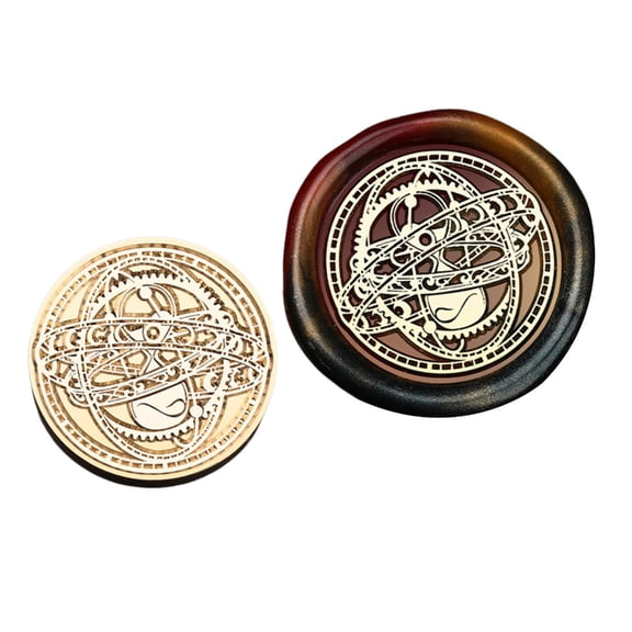 Yammee Astronomical Series Wax Seal Stamp Sealing Waxed Stamp for Envelope Decorations