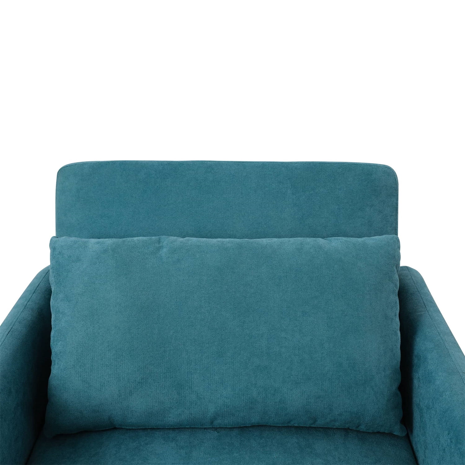 Hommoo Sofa,Lint 1-Piece Convertible Sofabed Chair,Sleeper Chair Lounge Chair Indoor, Modern Single Pull Out Couch for Living Room,Green