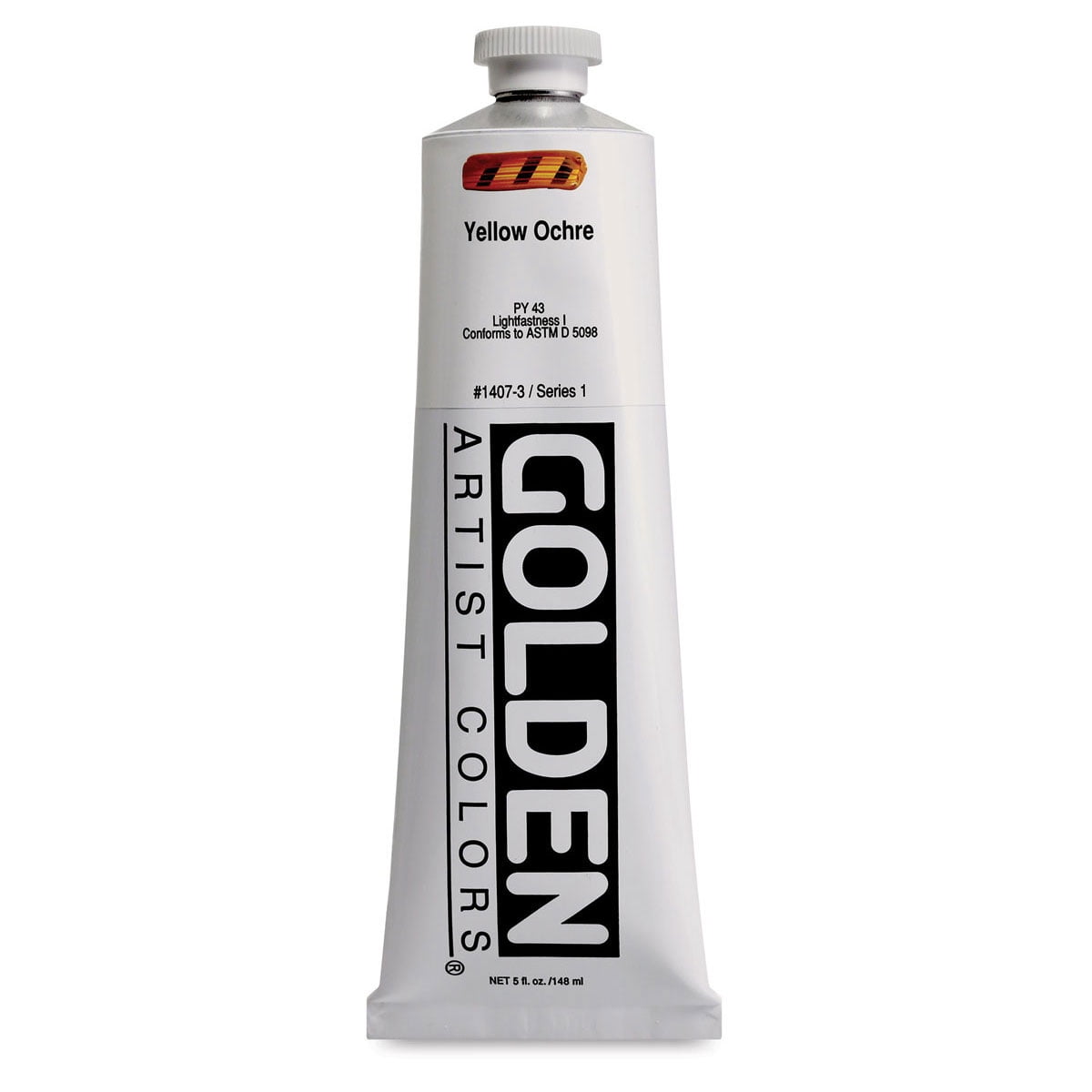 Golden - Heavy Body Acrylic - 5 oz. Tube - Yellow Ochre