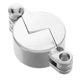 thumbnail image 3 of Outdoor Faucet Lock Hose Spigot Protector for Garden Lawn Faucets, Durable Iron Design, Silver Finish, Prevents Unauthorized Water Use, Simple, 3 of 5