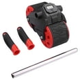 thumbnail image 5 of 4 Wheels Abdominal Exercise Roller Trainer Strength Training Fitness Equipment J02E, 5 of 7