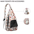 thumbnail image 4 of Donut Craze Sling Backpack – Fun Jelly-Filled Print Crossbody Bag, Fashionable Pack for Weekend Getaways, 4 of 4