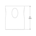 thumbnail image 2 of Juego De Manerales Rivoli Grande Cromo C-16 Helvex, 2 of 3