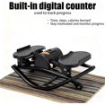 thumbnail image 4 of Lateral Rocking Fitness Stepper Home Workout Machine, Portable Compact Side-to-Side Steppers with Digital Display and Resistance Bands, Low-Impact Lateral Steppers for Knees & Joints, 4 of 7