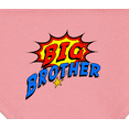thumbnail image 3 of Inktastic Big Brother Superhero Baby Bandana Bib, 3 of 4