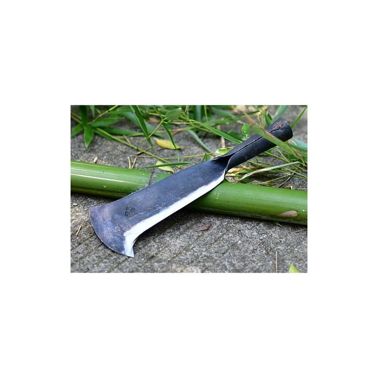 Thick Steel Blade Brush Axe , Heavy Duty Billhook Machete Hatchet with a  Well Balanced . 