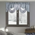 thumbnail image 2 of DcGZvy Valances for Windows Short Curtain Panel Elegant Valance Blackout Window Valance for Kitchen, Living Room, Bedroom, Bathroom Home Window Decoration, 2 of 6