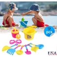 thumbnail image 2 of Kids Beach Toys Set for Kids 9pcs (Random Color), 2 of 8