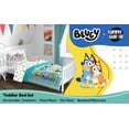 thumbnail image 2 of Juego de edredón Sunny Side Up Bluey & Friends para niños pequeños de 4 piezas, 2 of 6