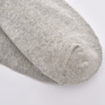 thumbnail image 4 of Grippy Socks Womens Cute Crew Socks Casual Athletic Socks High Tube Mid Calf Stockings Yoga Socks for Women Gray One Size, 4 of 6