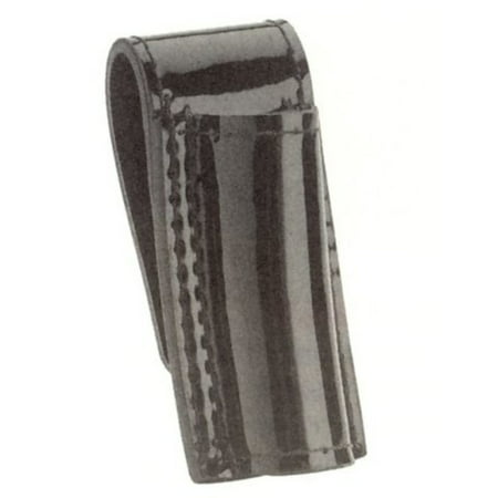 Hi High Gloss Police Duty Belt Mini Mag Maglite Flashlight Holder Case, Black, *Fits most Mini Flashlights / Maglites AA Models By