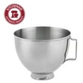 thumbnail image 2 of KitchenAid 4.5 Quart Polished Stainless Steel Bowl with Handle - K45SB, 2 of 8