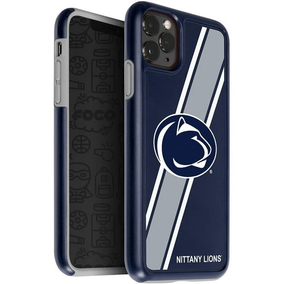 FOCO NCAA Penn State Nittany Lions Hybrid For iPhone 11 Pro Max & XS Max (6.5")