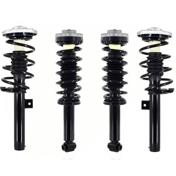 Front & Rear Complete Struts For 2011-2017 BMW X3 XDrive28d All Wheel Drive