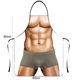 thumbnail image 5 of Delantal divertido ZTGD con personalidad, novedoso, imagen clara y real, sin mangas, con correa, impermeable, de poliéster, para hombre musculoso, delantal de cocina, suministros para el hogar, 5 of 5