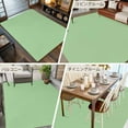 thumbnail image 6 of Light Green 8x10 Area Rugs, Farmhouse Solid Green Color Modern Art Non-Skid Rubber Backing Large Rectangle Rugs - Living Room Bedroom Home Office, Indoor Floor Mat Carpets Washable Rug, 6 of 9