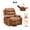 Brown, variant on Towallmark Power Lift Recliner Chair for Elderly, Oversized Electric Lift Chair with Heat and Massage, Corduroy Adjustable Recliner with Cup Holders & Side Pocket for Living Room