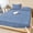 Denim Blue, variant on King Size Fitted Sheet Set - Denim Blue 3 Piece Bedding Sets 16" Deep Pocket Fitted Sheet with 2 Pillowcases, Rustic Farmhouse Solid Color Brushed Microfiber Hotel Luxury Bed Sheets