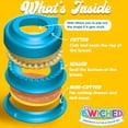 thumbnail image 3 of Cortador de sándwich y sellador (círculo) – Sandwichera Uncrustables – Ideal para lonchera y caja bento – almuerzo para niños y niñas – Cortadores de sándwich para niños, 3 of 5