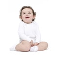 thumbnail image 3 of Mono Gerber de manga larga unisex para niños pequeños, 3T, blanco, 3 of 5