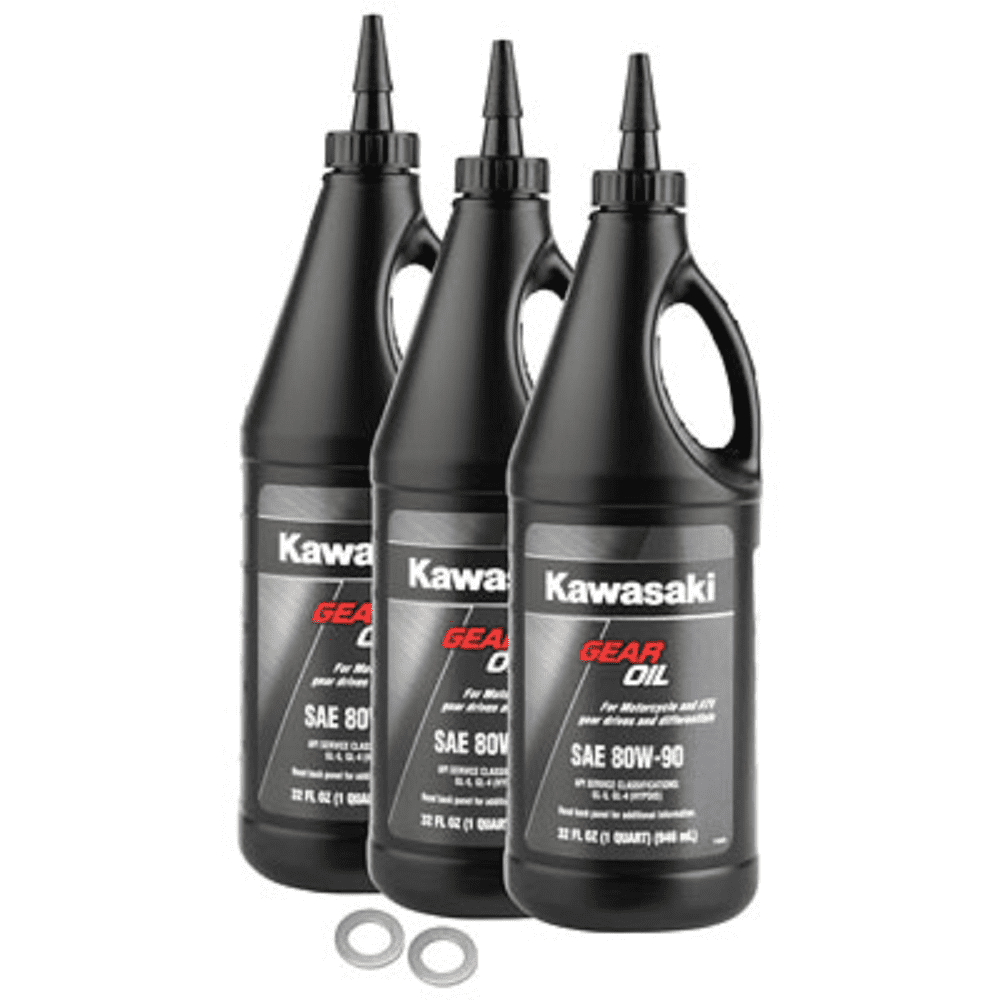 Drivetrain Oil Change Kit with Kawasaki Oil Compatible With Kawasaki