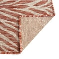 thumbnail image 5 of Unique Loom Outdoor Safari Collection Area Rug - Tsavo (10' Square Rust Red/Ivory), 5 of 12